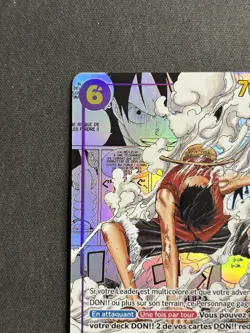 Hyper RARE One Piece Card Game : Superbe Monkey D. Luffy EB02-061 Manga - Fr - Image 4