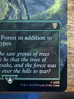 MTG Fangorn Forest - Yavimaya, Cradle of Growth (FOIL) 0377 Lord of the Rings - Image 5