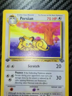 Pokemon Card - Persian Jungle 42/64 Uncommon 1st Edition - Image 5
