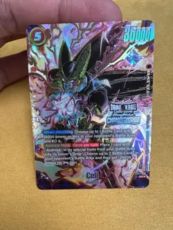 SB01-012 Cell Top 64 Prize Card Dragon Ball Fusion World - Image 1