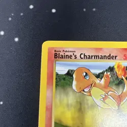 Pokemon Card - Blaine's Charmander Gym Heroes 61/132 Common 1st Edition NM 4 - Image 2
