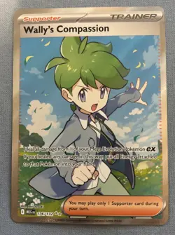 🔥Wally's Compassion 176/132 - ME01: Mega Evolution - Pokemon card - MINT/NM🔥 - Image 1