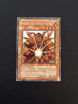 Yu-Gi-Oh TCG Senju Of The Thousand Hands MRL-080 1st Edition Rare Card LP - Image 1