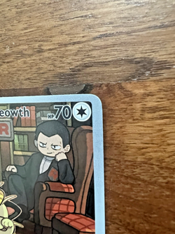 Pokemon Team Rocket's Meowth 203/182 Destined Rivals Near Mint - Image 4