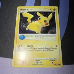 2007 Pokemon Pop Series 6 Pikachu Holo 9/17 HP - Image 1
