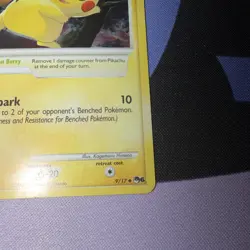 2007 Pokemon Pop Series 6 Pikachu Holo 9/17 HP - Image 2