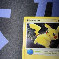 2007 Pokemon Pop Series 6 Pikachu Holo 9/17 HP - Image 4