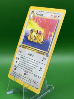 Pokemon Persian 42/64 1st Edition Jungle Uncommon WOTC Vintage - Image 2