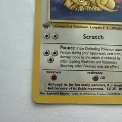 Wizards Pokemon TCG Persian Jungle No.42/64 Uncommon Regular HP70 1999 Stage 1 - Image 2