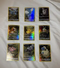 Pokemon TCG Crown Zenith Galarian Gallery Full Art Set of 9 GG26 to GG34 NM - Image 1