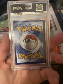 2025 POKEMON PRISMATIC EVOLUTIONS SPECIAL ILLUSTRATION RARE FLAREON EX PSA 10 - Image 2
