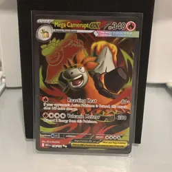 🔥Mega Camerupt ex 156/132 Full Art Mega Evolutions Pokemon 2025 NM+🔥 - Image 1