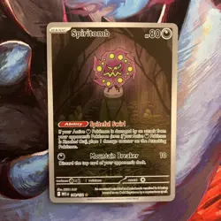 🔥Spiritomb 148/132 - ME01: Mega Evolution - Illustration Rare - Pokemon TCG +🔥 - Image 1