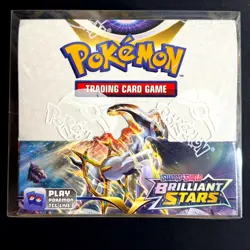 Pokemon TCG Brilliant Stars Booster Box 36 Packs NEW & SEALED - Image 1