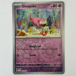 Slowpoke 57/142 Common Stellar Crown Pokemon Reverse Holo Near Mint - Image 1