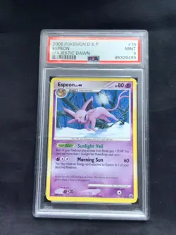 Pokemon Cards: Majestic Dawn Rare: Espeon 18/100 PSA 9 - Image 1