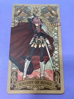 Fate Grand Order FGO 2021 Anime Knight of Rider Astolfo Tarot Card Japanese F/S - Image 2