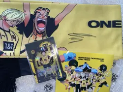 BVB Dortmund X One Piece Karim Adeyemi Goodie Bag Autograph ST13-003 LUFFY Card - Image 1