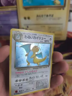Pokemon Karte Card DARK Dragonite Dragoran Team Rocket Gang Holo japanese VG- - Image 4