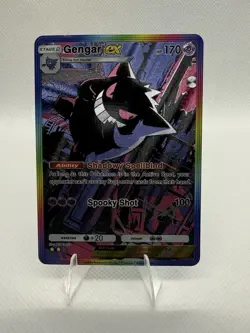 Fan art-The Pokemon Company Gengar ex Temporal Forces Ultra Rare Holo Full Art - Image 1