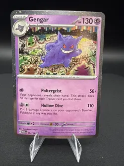 Pokemon TCG Gengar 094/165 Scarlet & Violet 151 Cosmos Holo Sam's Club Exclusive - Image 1