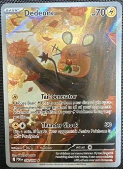 Dedenne 093/088 Illustration Rare Holo Perfect Order Pokemon TCG NM/M - Image 2