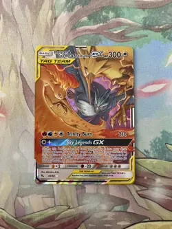Moltres & Zapdos & Articuno Tag Team 44/68 Carta Pokemon Destino Sfuggente ENG - Image 1