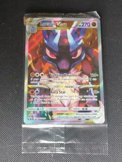 Pokemon TCG Lucario VSTAR SWSH291 Holo Promo Card Sealed - Image 1
