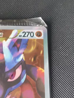 Pokemon TCG Lucario VSTAR SWSH291 Holo Promo Card Sealed - Image 3