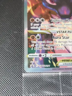 Pokemon TCG Lucario VSTAR SWSH291 Holo Promo Card Sealed - Image 5