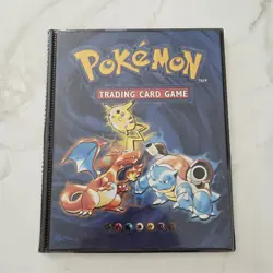Pokemon Card Oringal Binder Folder WOTC Base 1999 Charizard Excellent 🔥 - Image 1