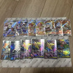 Pokemon Trading Card SR Lot 20 Cards Sleeve Stored Includes 7 SR Cards - Image 2