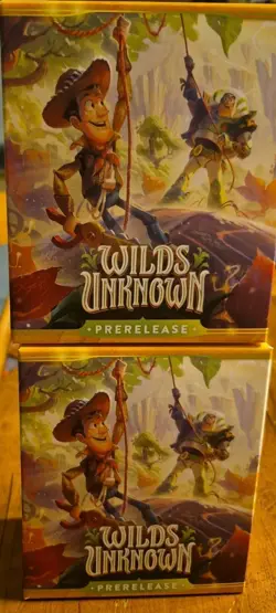 BRAND NEW! Lorcana TCG Wilds Unknown Prerelease Kit x1 SEALED! - Image 1