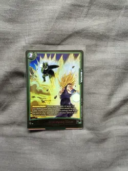 Dragon Ball Super Card Game Earth - Destroying Blow FB02-104 Rare Alt Art - Image 1