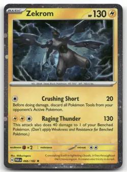 Zekrom - (Cosmos Holo) Rare Miscellaneous Cards & Products 066/182 NM - Image 1
