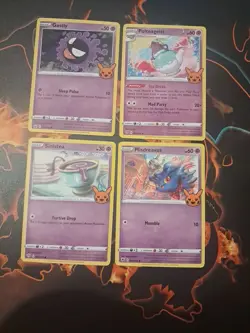 Pokemon Cards X4 Halloween 2022 - Image 1