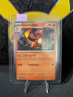 Pokemon TCG * SV Paldean Fates * 8/91 Charmeleon COSMOS HOLO - Image 1