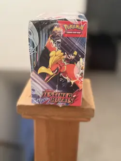 ✅ Pokemon TCG Destined Rivals Booster Box 36 Packs New Sealed Small tear in Seal - Image 2