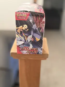 ✅ Pokemon TCG Destined Rivals Booster Box 36 Packs New Sealed Small tear in Seal - Image 3