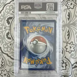 Pokemon Lillie's Determination SIR ME01 Mega Evolution 184/132 EN 2025 PSA 9 - Image 2