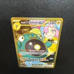 Pokemon Iono's Bellibolt ex 188/159 Sv09: Journey Together Holo Pre Owned - Image 3