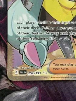 Pokemon Paldea Evolved #254/193 Iono Ultra Rare Holo - See photos - Image 5
