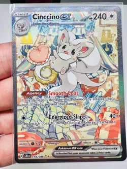 [#3 Chase Card!] Cinccino ex 119/086 Special Illustration Rare Chaos Rising - Image 3