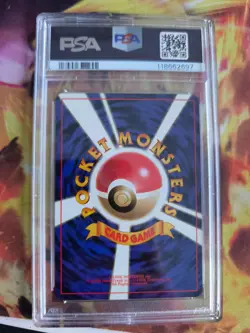 Pokemon Card Erika's Exeggcute Owei Leaders Stadi Japanese Gym heroes 1998 PSA 9 - Image 5