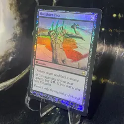Magic the Gathering - Slaughter Pact - Modern Masters - Foil MTG - LP - English - Image 3