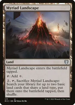 [MTG] Myriad Landscape (177) (MIC) LP-HP - Image 1