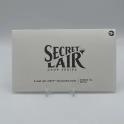 MTG Secret Lair x KEXP You Are Not Alone Foil Edition SEALED - Image 1