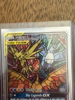 Pokemon Moltres Zapdos Articuno GX Tag Team Sm210 - Image 5