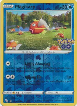 Magikarp 21/78 Reverse Holo | Pokemon GO | Pokemon Card - Image 1