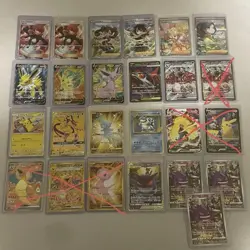 Pokemon Trading Card Game Bulk Lot Multiple Clean Collectible Cards Lots - Image 1